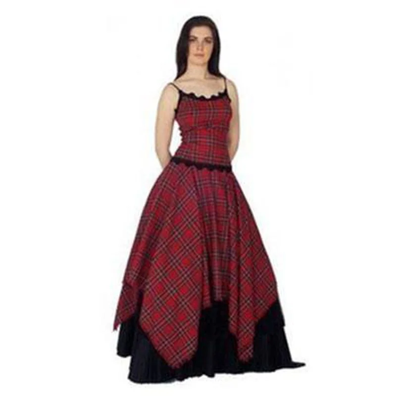 Tartan Prom or Wedding Dress Mairi