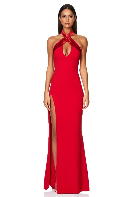 Nookie Renaissance Gown - Red