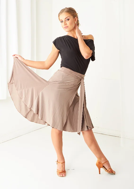 Bree Wrap Skirt - Sand