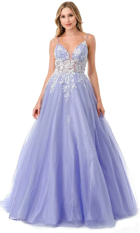 Aspeed Design L2791B - Applique Sweetheart Prom Dress