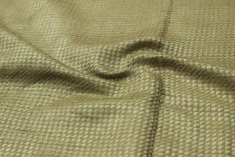 Beige Matka Silk Fabric