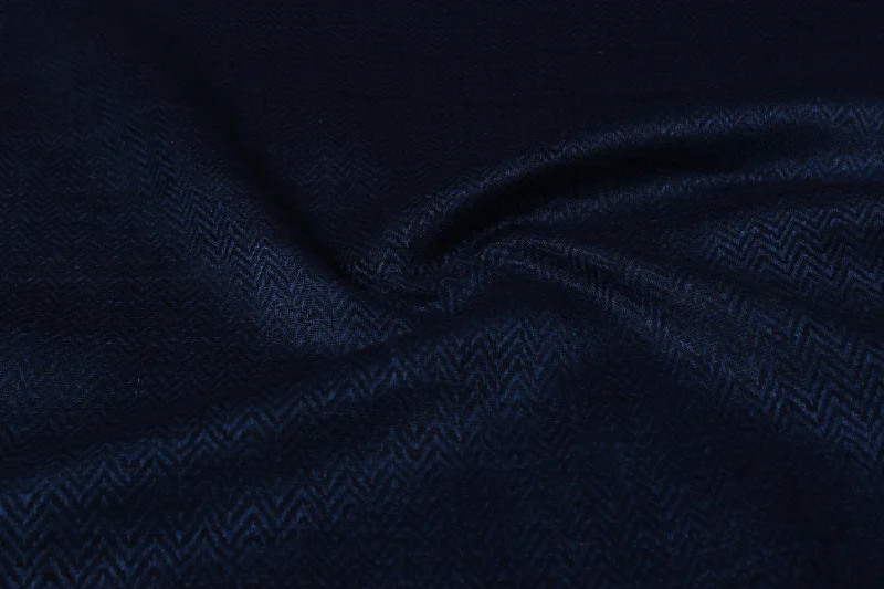 Blue Matka Silk Fabric