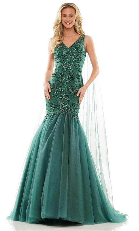 Colors Dress 2993 - Sleeveless Beaded Prom Dress