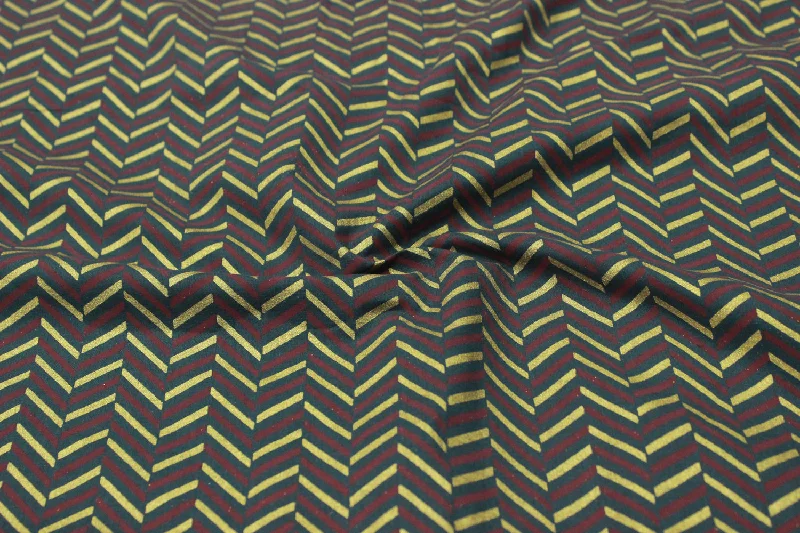 Dark Green Cotton Cambric Fabric