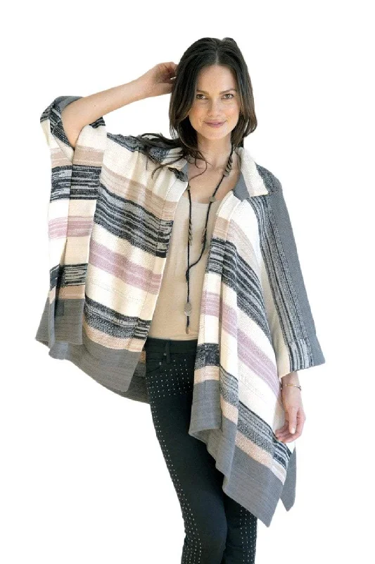 Goddis Vibrant Suki Poncho In Winter Twig