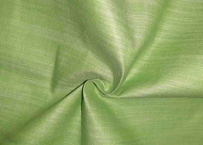 Green Jharna Cotton Fabric