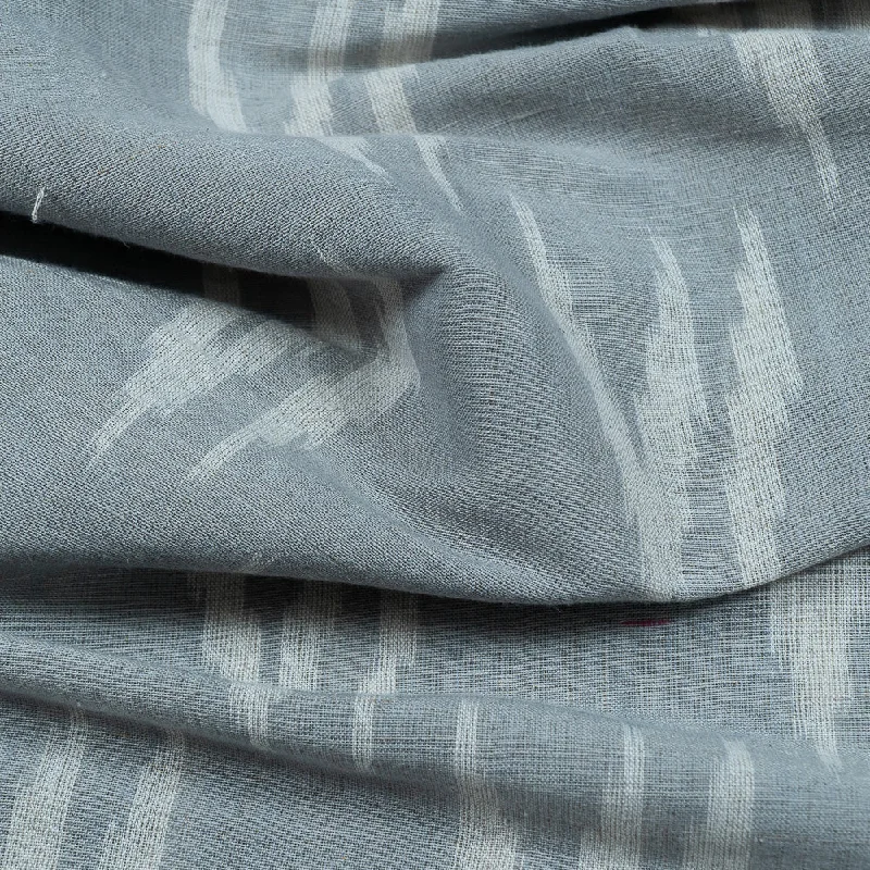 Gray Chevron Ikat Fabric