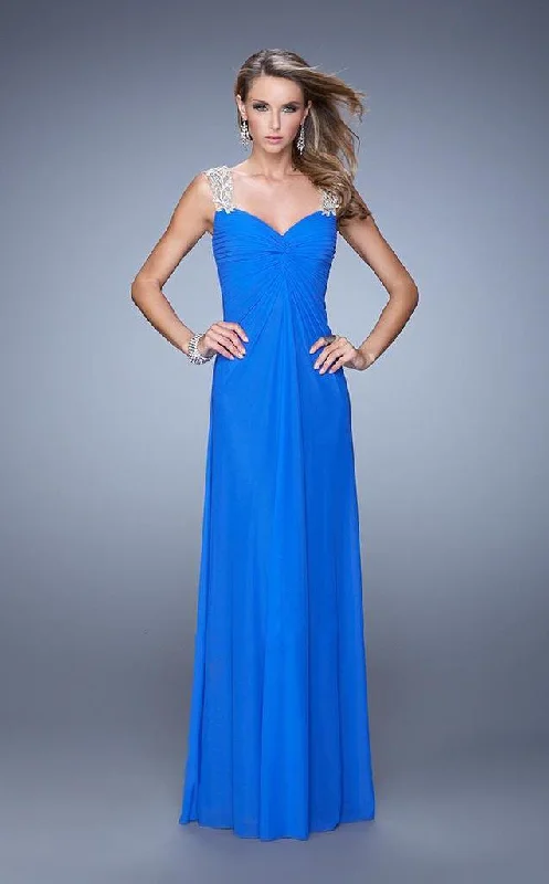 La Femme - 21104SC Prom Dress - 1 Pc Electric Blue in Size 10 Available