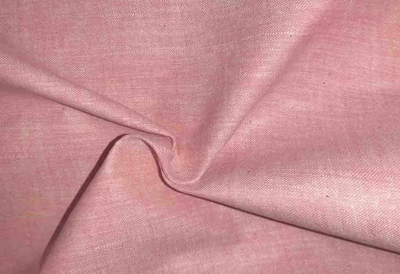 Light Pink Cotton Handloom Fabric