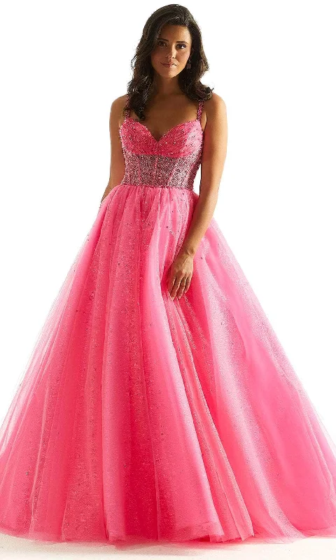 Mori Lee 49080 - Sheer Glitters Prom Dress