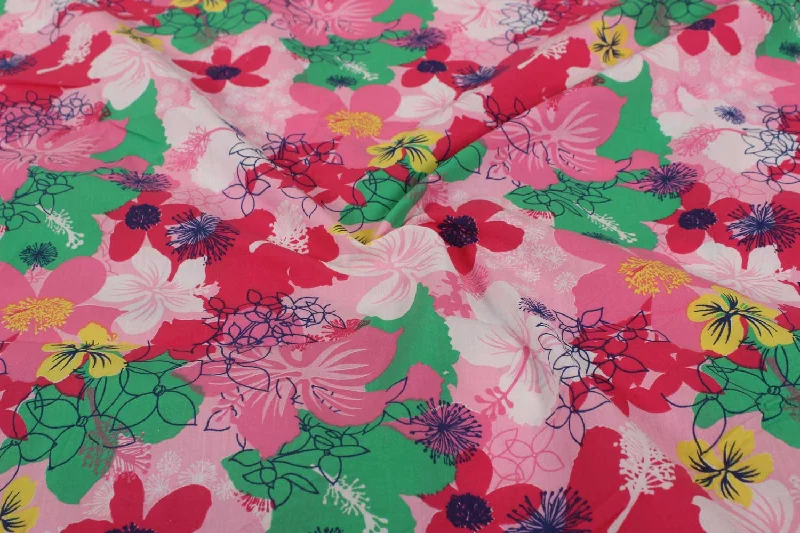 Multicolour Cotton Fabric