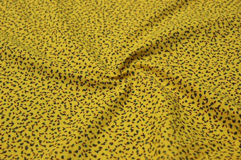 Mustard Cotton Cambric Fabric