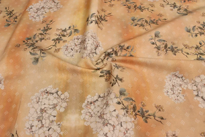 Orange Cotton Fabric