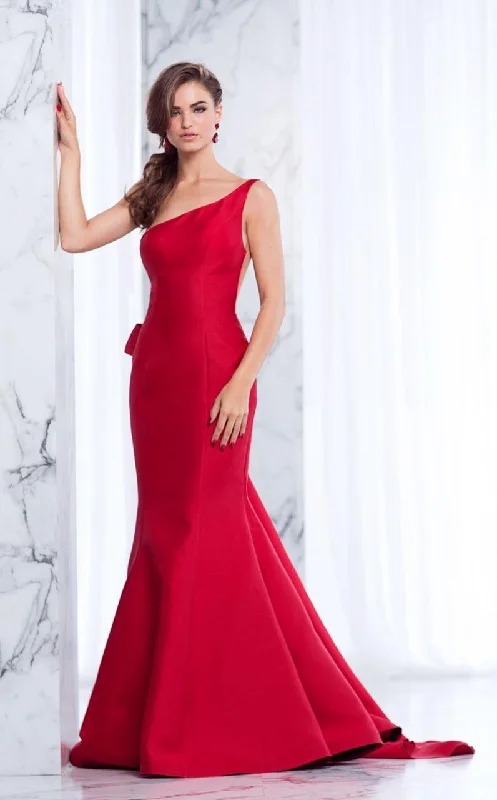 Tarik Ediz 50032 One Shoulder Mermaid Dress