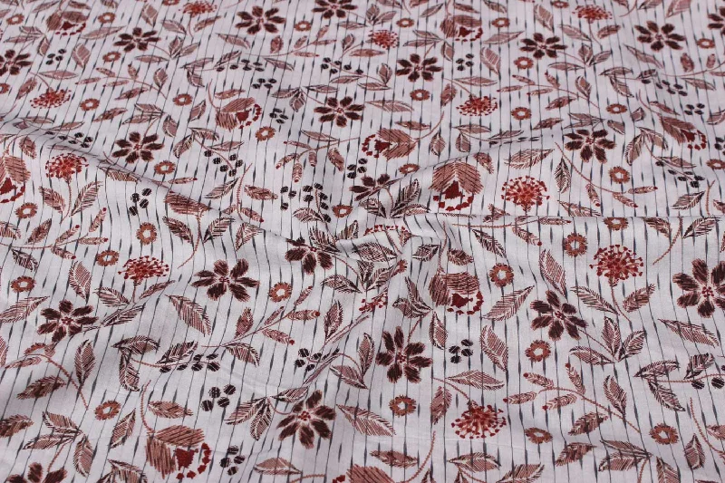 White Cotton Cambric Fabric