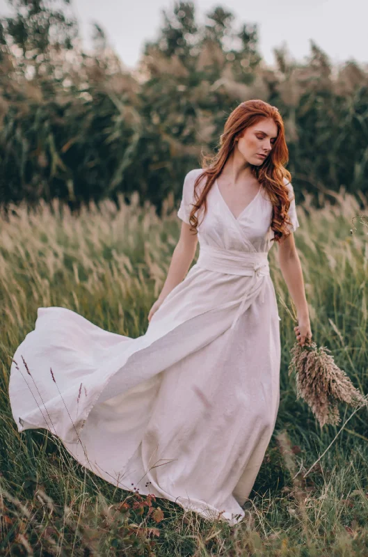 Maxi Linen Gown