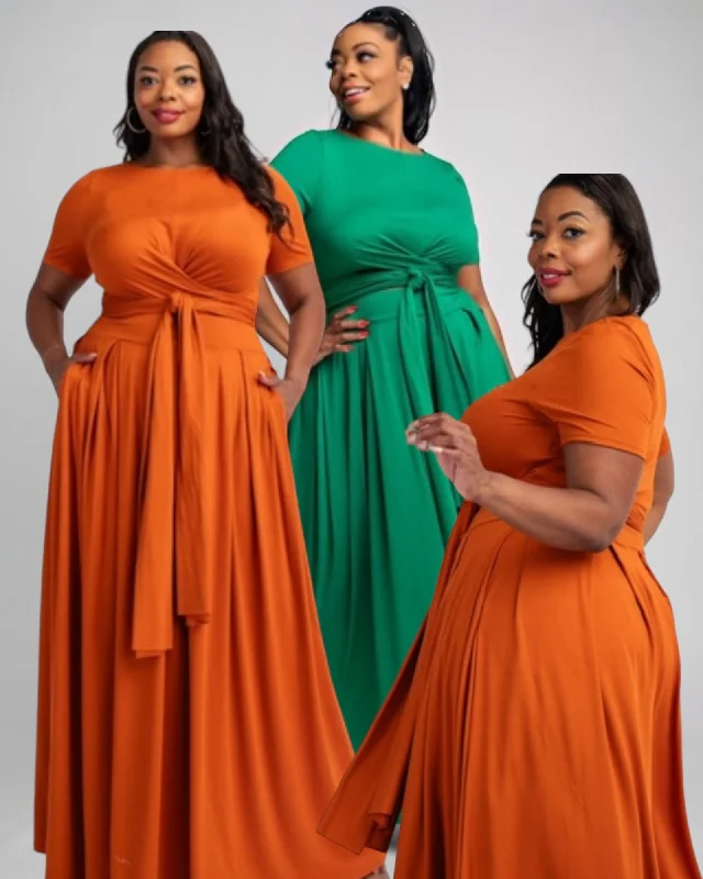 Preorder Plus Size Maxi Skirt Set