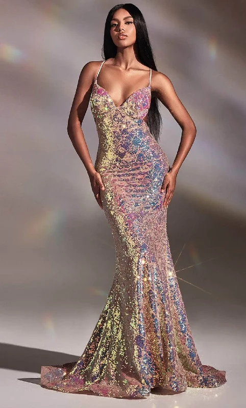 Ladivine CD880 - Sequin Gown