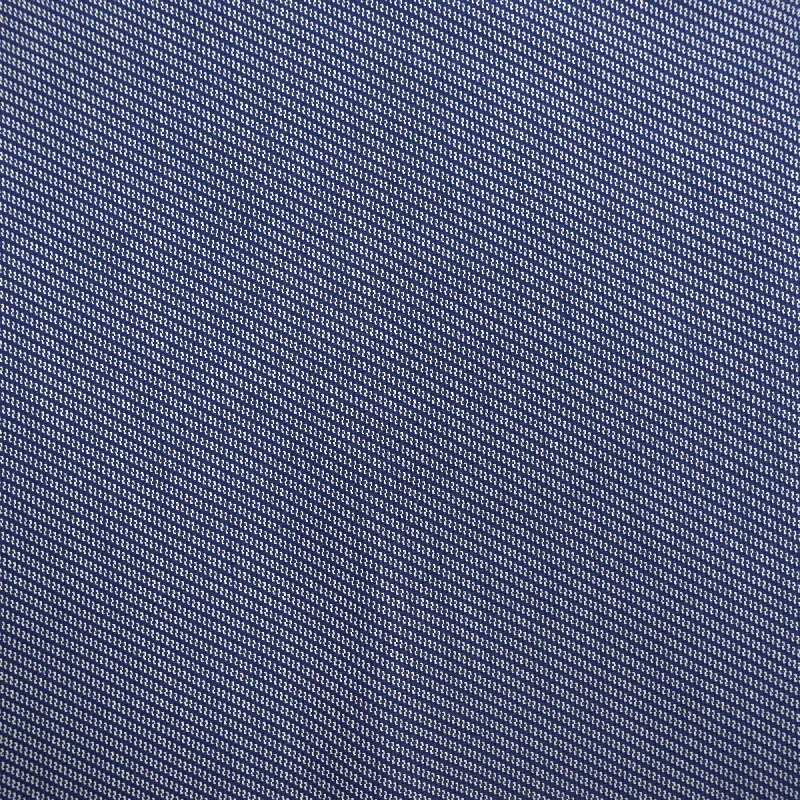 Indigo Pinstripe Italian Cotton Shirt Fabric