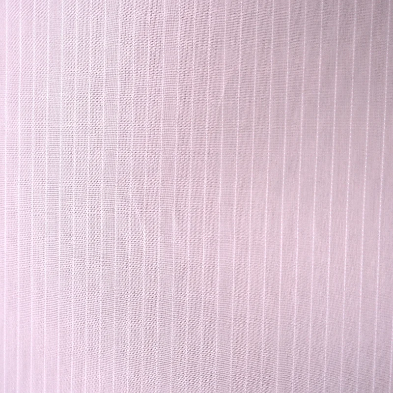 Pink Striae Italian Cotton Shirt Fabric