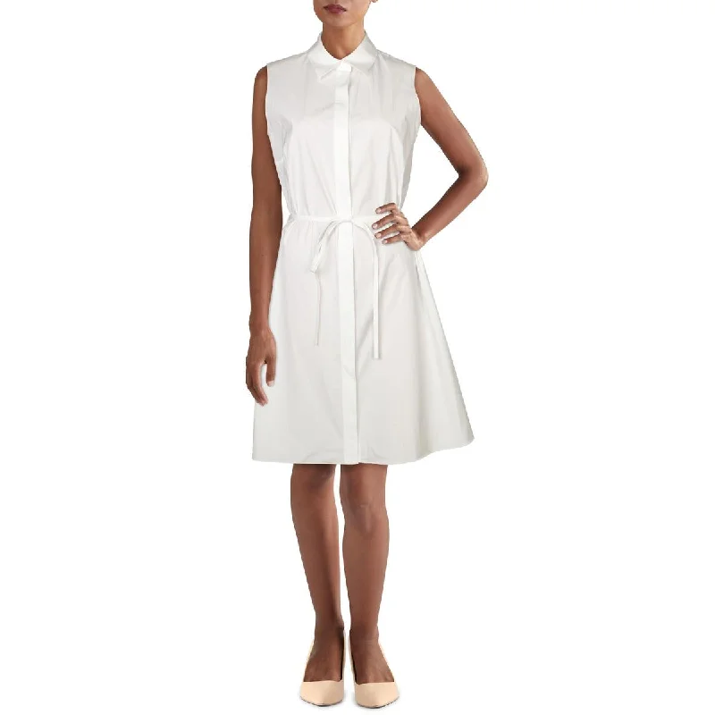 Womens Belted Daytime Shirtdress